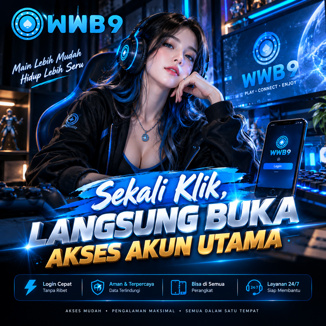 WWB9⮞Sekali Klik, Langsung Buka Akses Akun Utama!